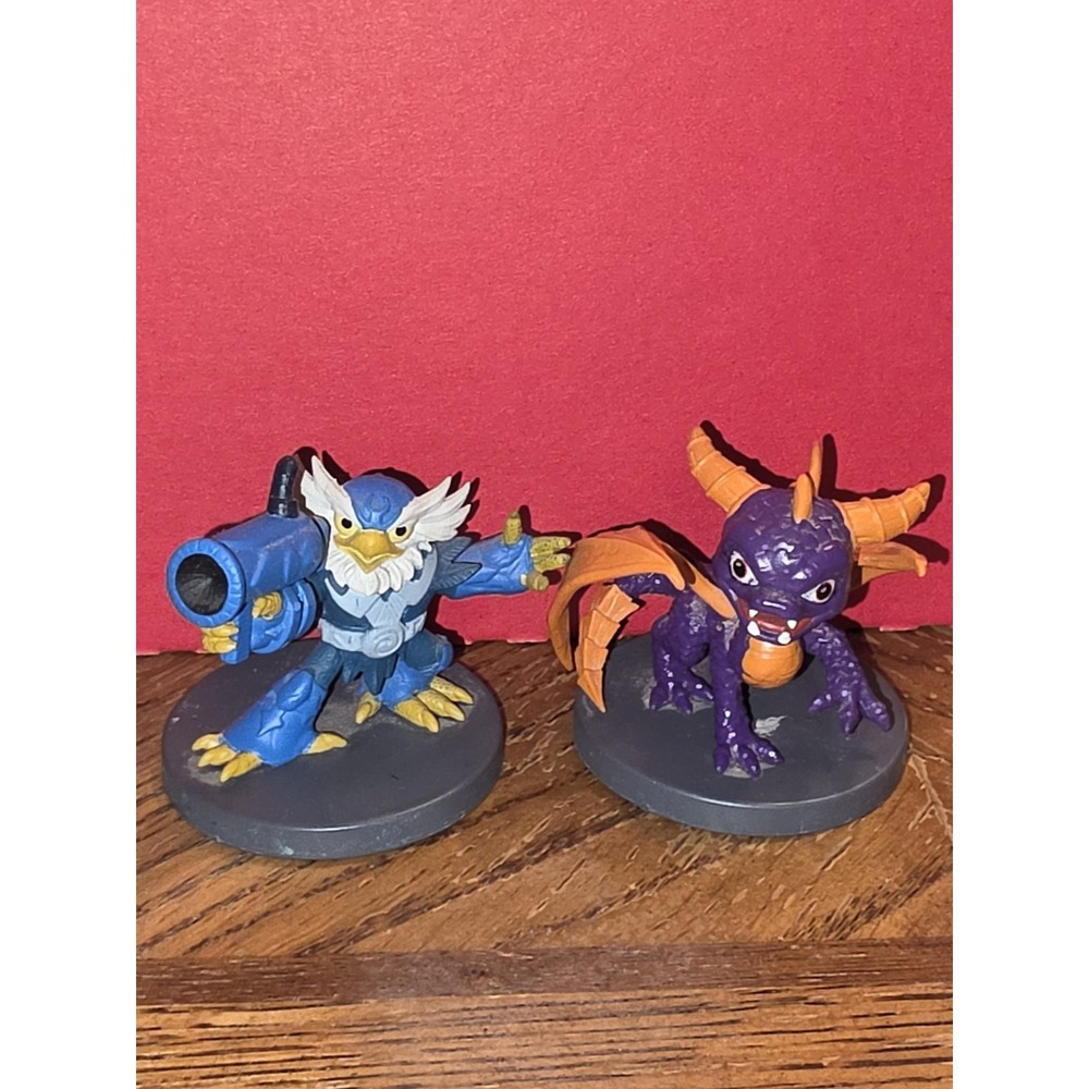 Skylanders Video Game Figures PARTIAL Spyro Dragon Bakery Crafts Cake Topper Toy